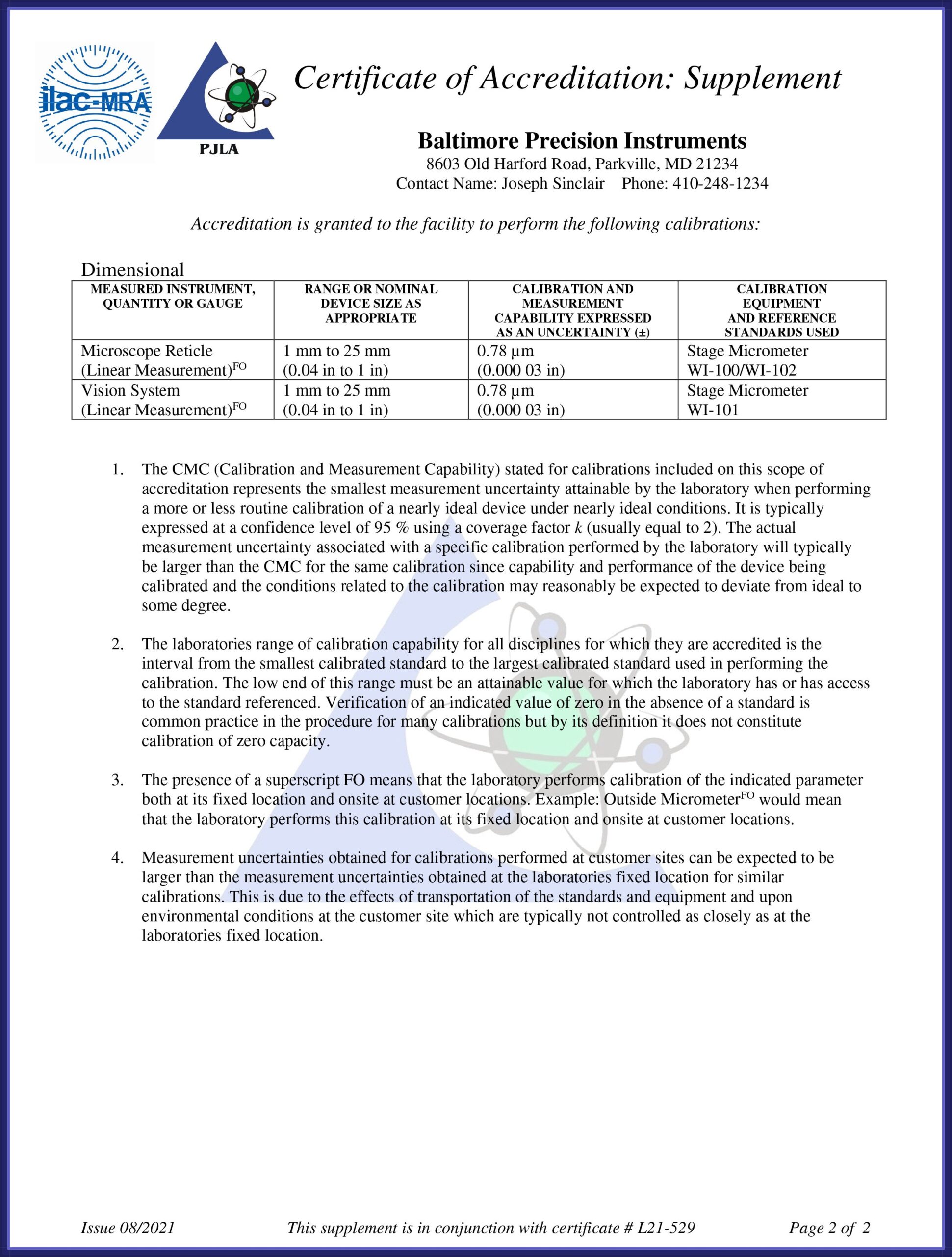 Microsoft Word - Baltimore Precision Instruments L21-529 draft
